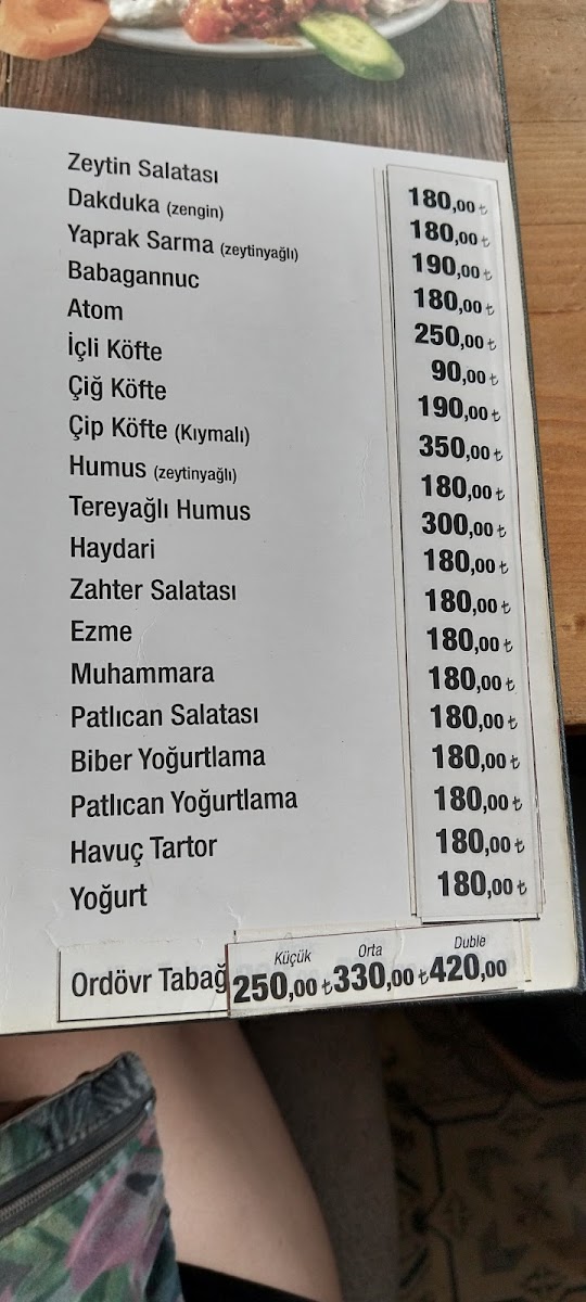 Menu Hatay Mutfağı-8