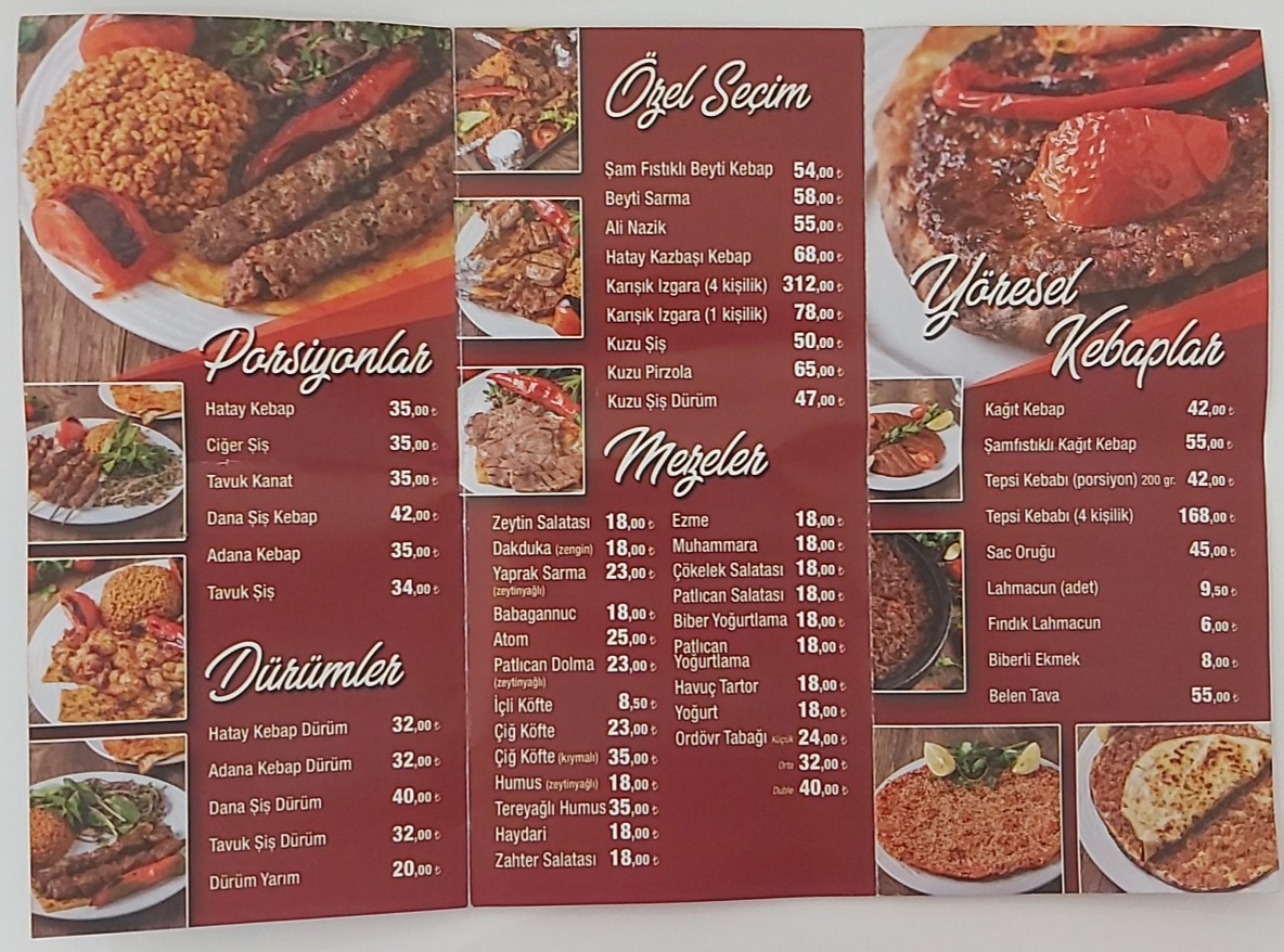 Menu Hatay Mutfağı-9